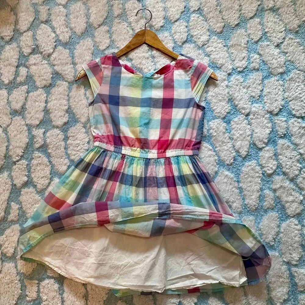 Gap Plaid Summer Dress Size 8
